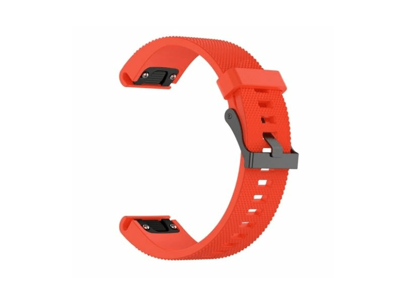 Gigapack Garmin Epix Pro/Fenix 20mm Szilikon Pótszíj, piros (149212)