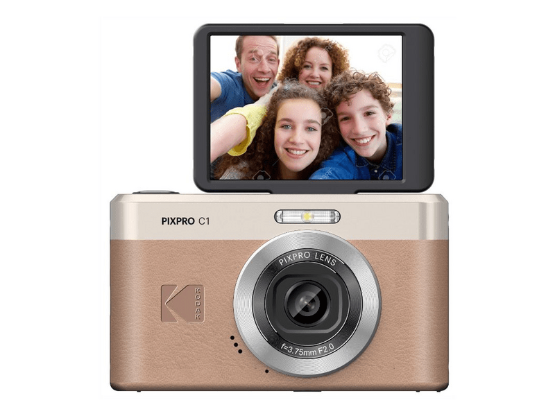 Kodak Pixpro C1 digitális fényképezőgép, barna (KO-C1BN)