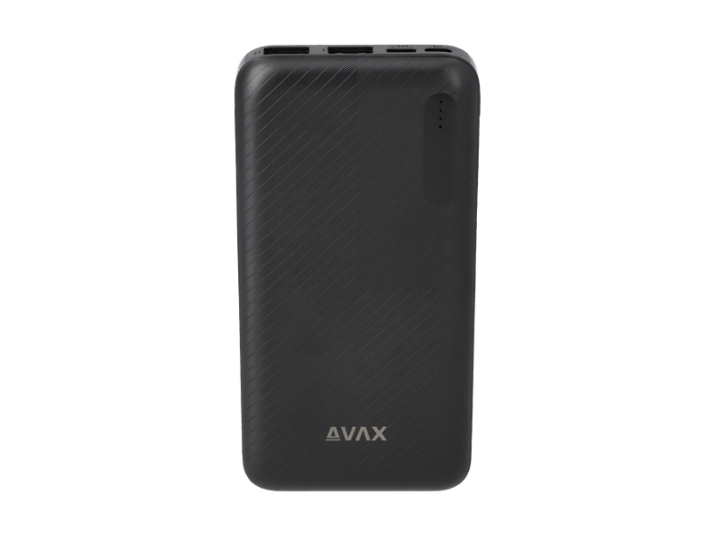 Avax PB104B Lighty 10.000mAh Powerbank, fekete