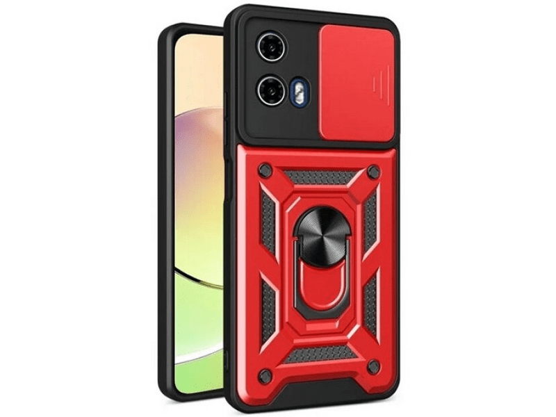 Gigapack Motorola Moto E14/G04/G24 Defender tok, piros (GP-159064)