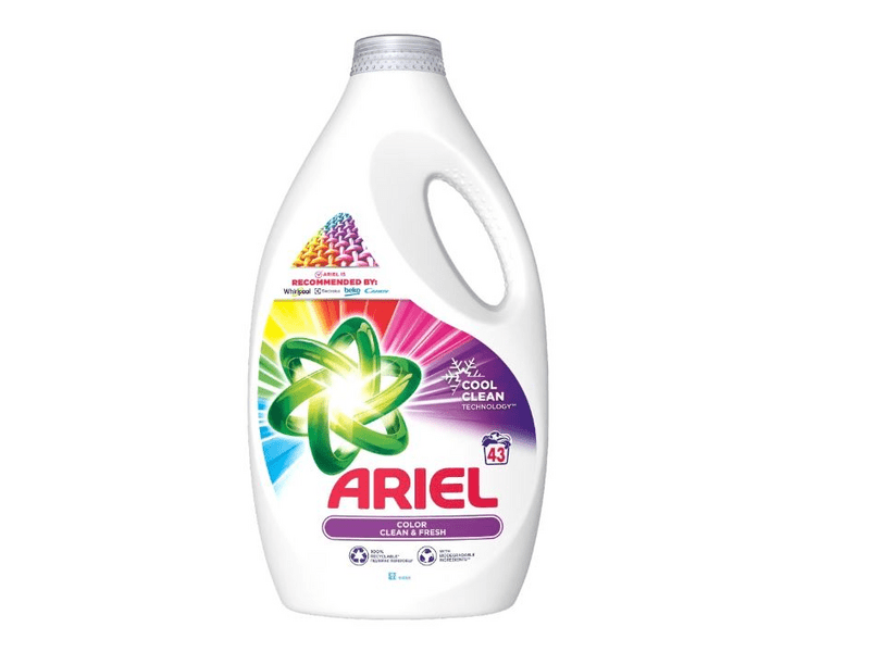 Ariel Color Clean & Fresh folyékony mosószer, 2.15L