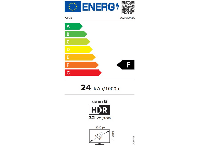 Asus VG27AQA1A 27" TUF monitor za igre