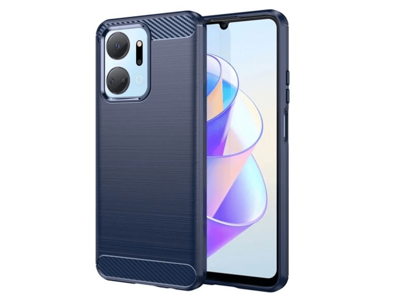 Gigapack Honor X7a Szilikon tok, sötétkék (136890)