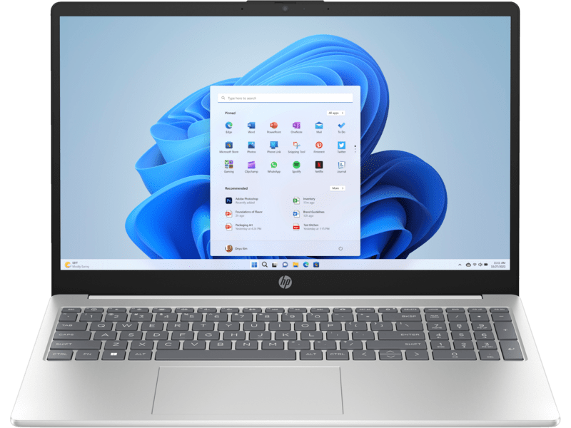 HP 15-FC0037 RYZ 5 7520U 15.6 8GB 512GB