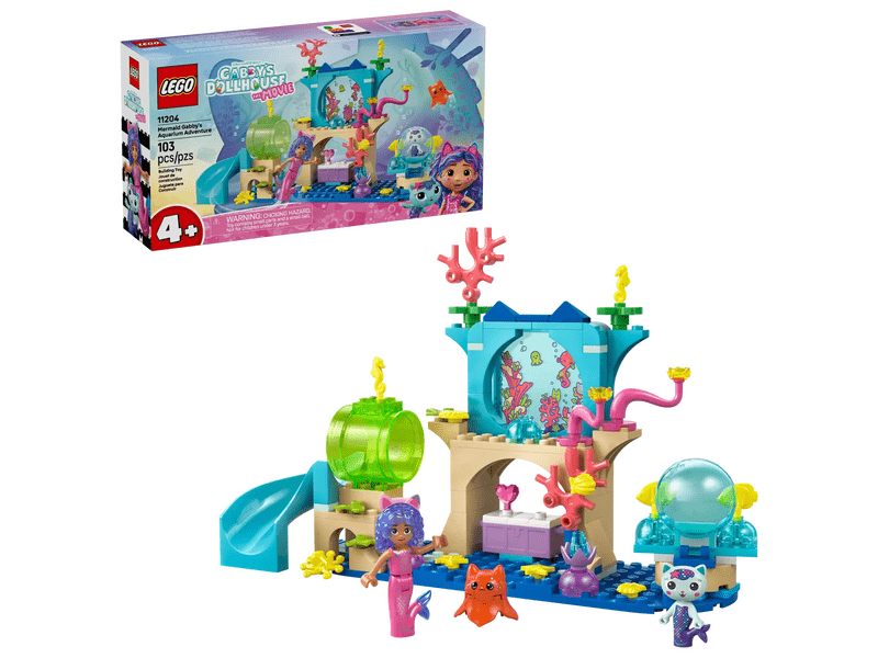 LEGO® Gabina kućica za lutke Sirena Gabine podvodne avanture (11204)