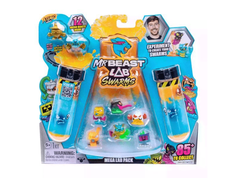 Mr. Beast: Lab Swarms Nagy Szörnylabor, 2. széria - 12 db-os (24748)