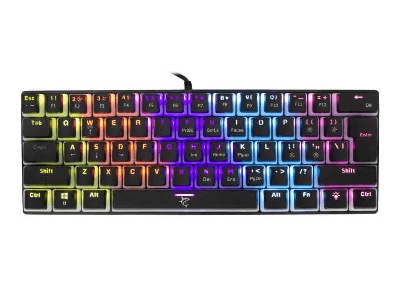 White Shark ASHIKO Red Switch Gamer billentyűzet (WS GK-2022B/R-US)