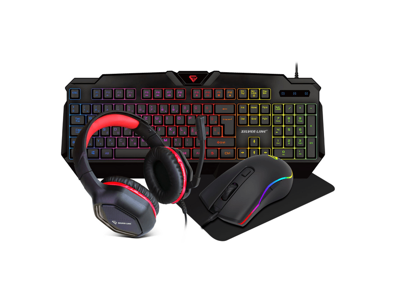Silverline CM120 4in1 Gamer szett