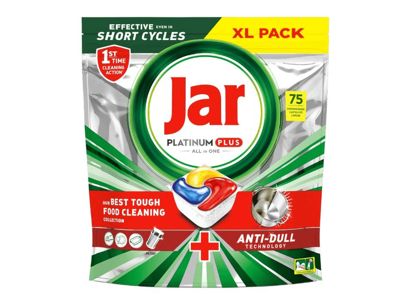 Jar Platinum Plus All In One Lemon Mosogatókapszula, 75 db