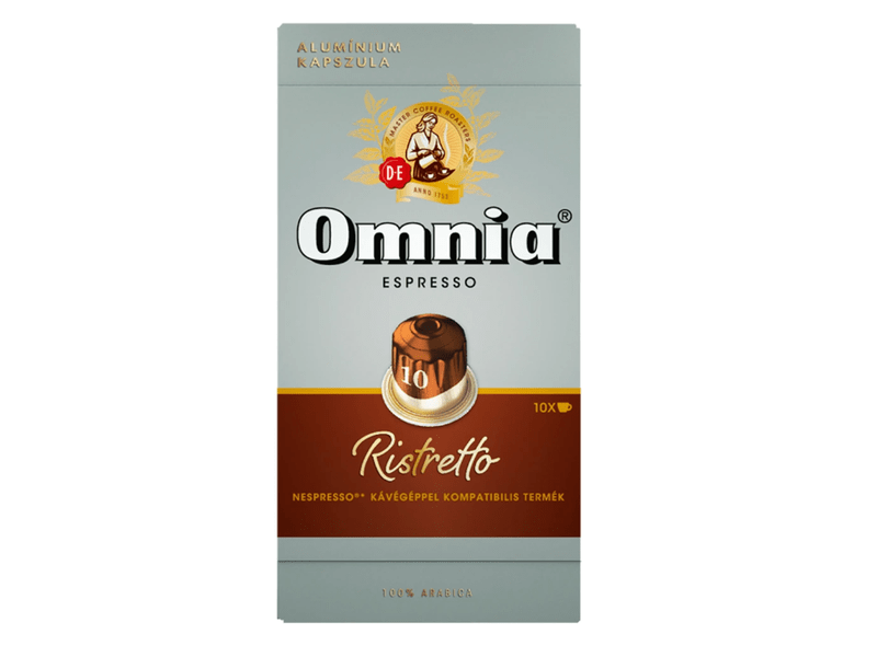 Omnia Espresso Ristretto Kávékapszula, 10 db