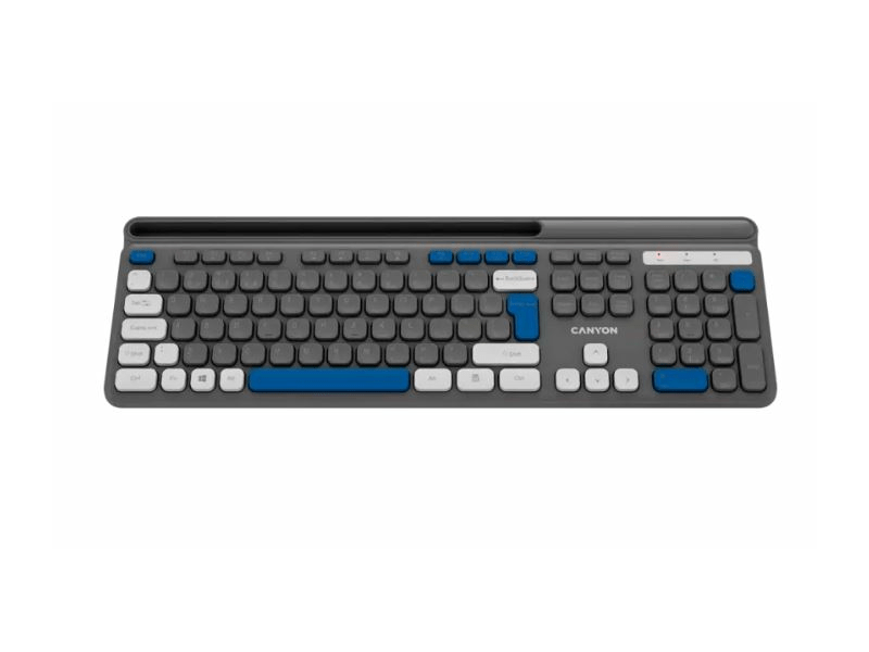 Canyon HKB-W03 Vezeték nélküli billentyűzet, szürke