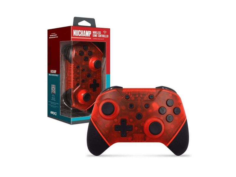 Armor3 NuChamp Nintendo Switch Vezeték nélküli kontroller, vörös (M07467-RR)
