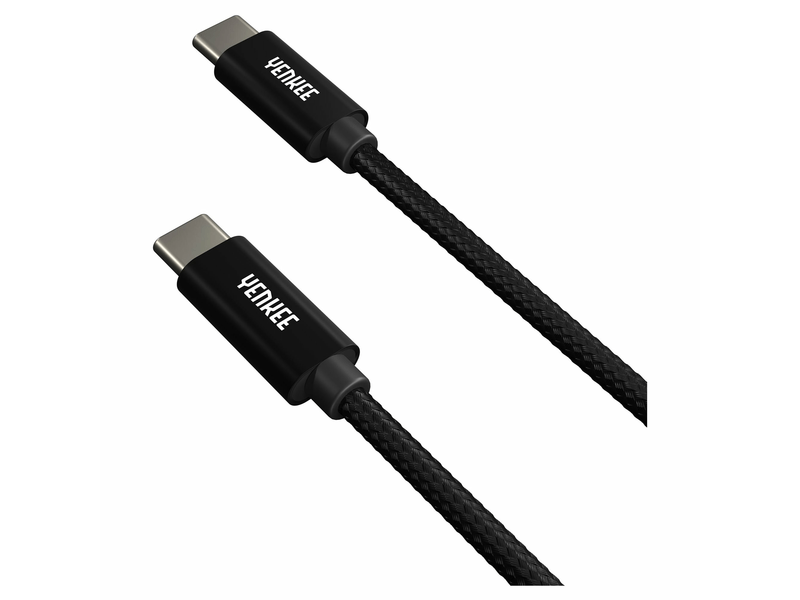 YENKEE YCU C101 BK kábel USB C-C 2.0/ 1m
