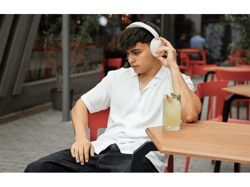 Edifier WH800BT Pro ANC vezeték nélküli fejhallgató, limitált kiadás, bézs