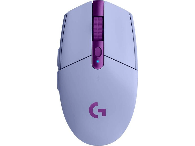 Logitech G305 X Superlight Gamer egér, lila (910-007755)