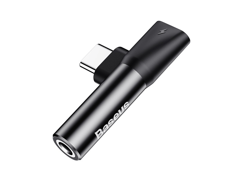 Baseus L41 USB-C – USB-C/3,5 mm jack audió és táp adapter (CATL41-01)