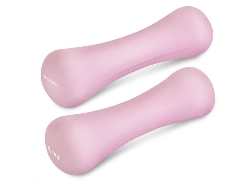 Spokey Bone neoprén kézisúlyzó, 2x 0,5 kg (40253)