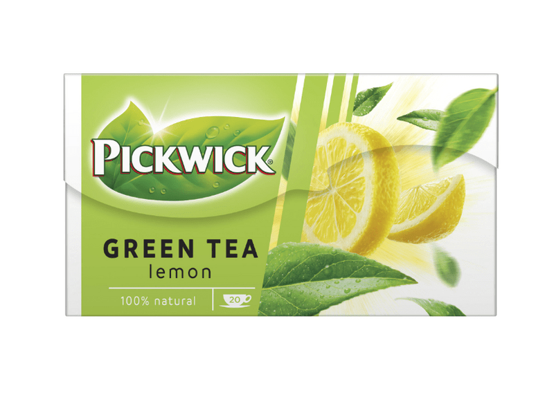 Pickwick Citromos zöld tea, 20 db