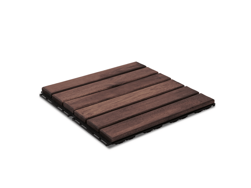 Garden of Eden 11539B Drveni pod, tamno smeđa