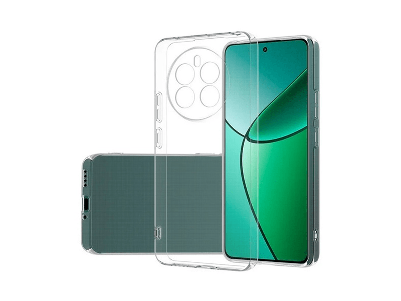 Gigapack Realme 12 Pro/Pro Plus Szilikon tok, átlátszó (155796)