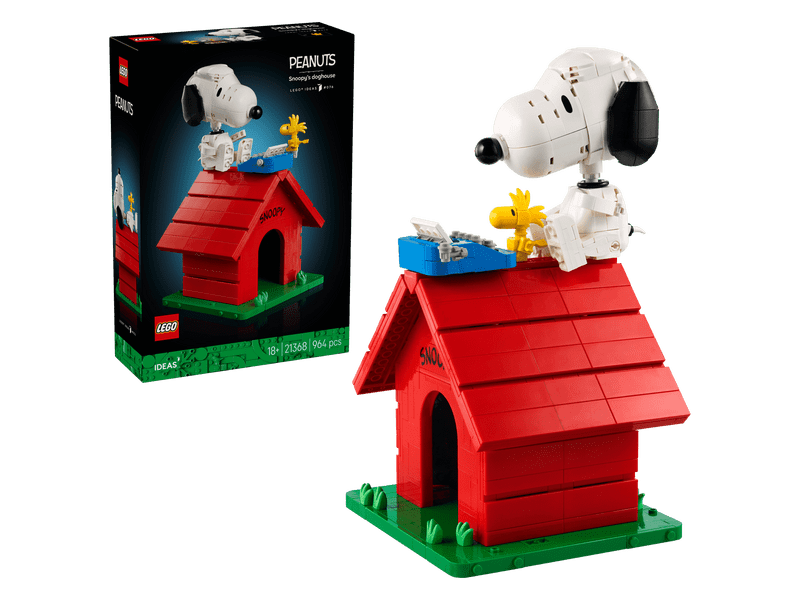 LEGO® Ideas Peanuts: Snoopy kutyaháza (21368)