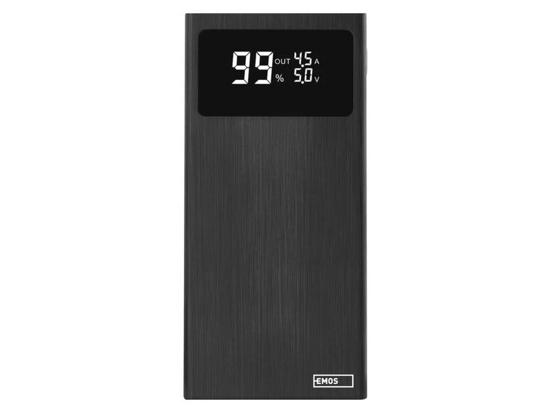 Emos BetaQ 20.000 mAh Powerbank, fekete (B0532B)