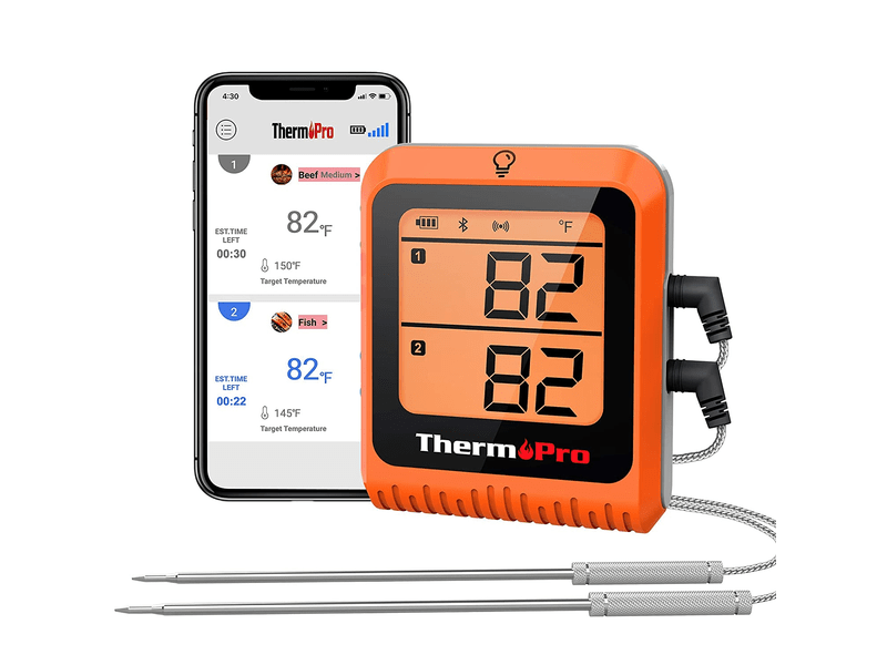 Thermopro maghőm TP-920 2szondás, bluet