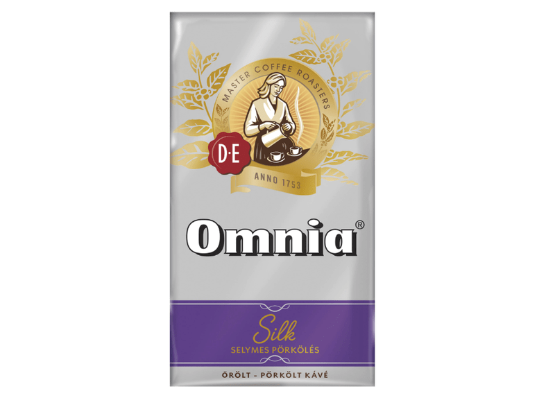 DE Omnia Silk 1kg őrölt kávé