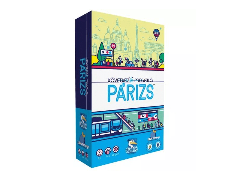 Következő megálló: Párizs Társasjáték (34868)