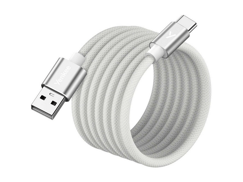 Yenkee YCU 04 WH USB-A – USB-C magnetski kabel, bijeli