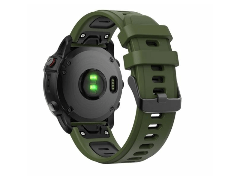 Pótszj szil szöld/fekee 22mm Garmin