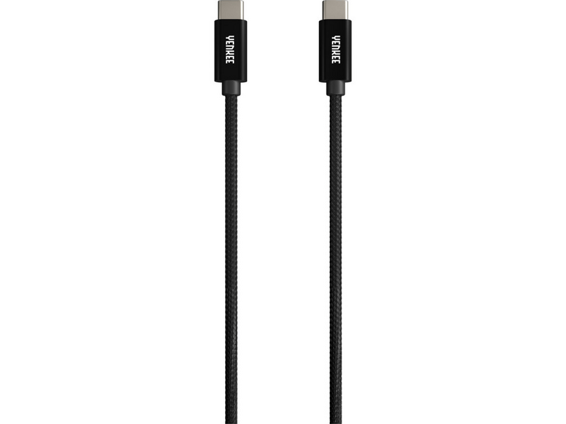 Yenkee YCU C02 BK USB-C 2.0 kabel, 20 cm