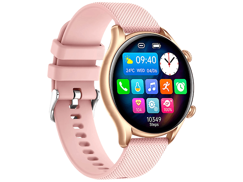 MyPhone Smart Watch EL Okosóra, rózsaszín