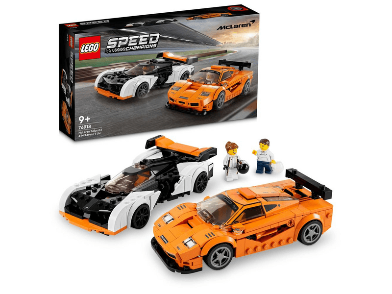 LEGO® Speed Champions McLaren Solus GT & McLaren F1 LM (76918)