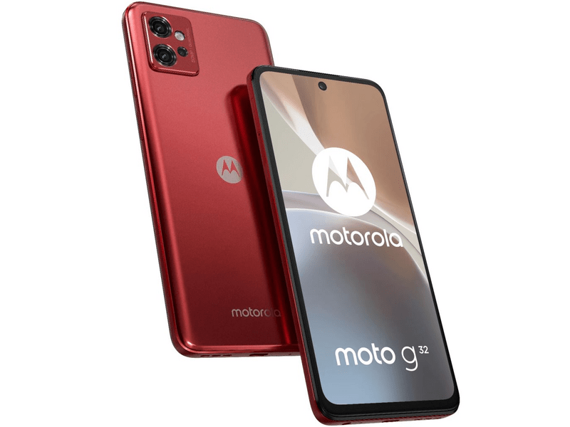 Motorola Moto G32 6/128GB Okostelefon, piros