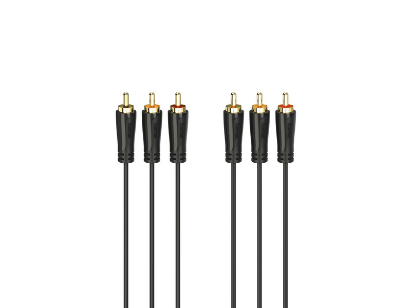Hama 205150 FIC AV 3RCA-3RCA Összekötőkábel, 1,5 m