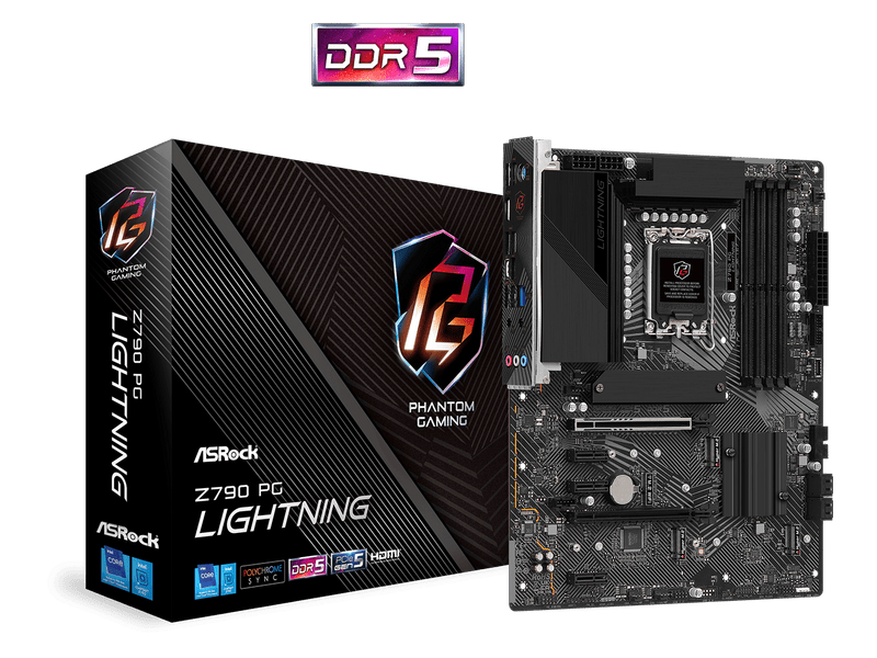 ASRock Z790 PG Lightning Intel Z790 ATX Alaplap