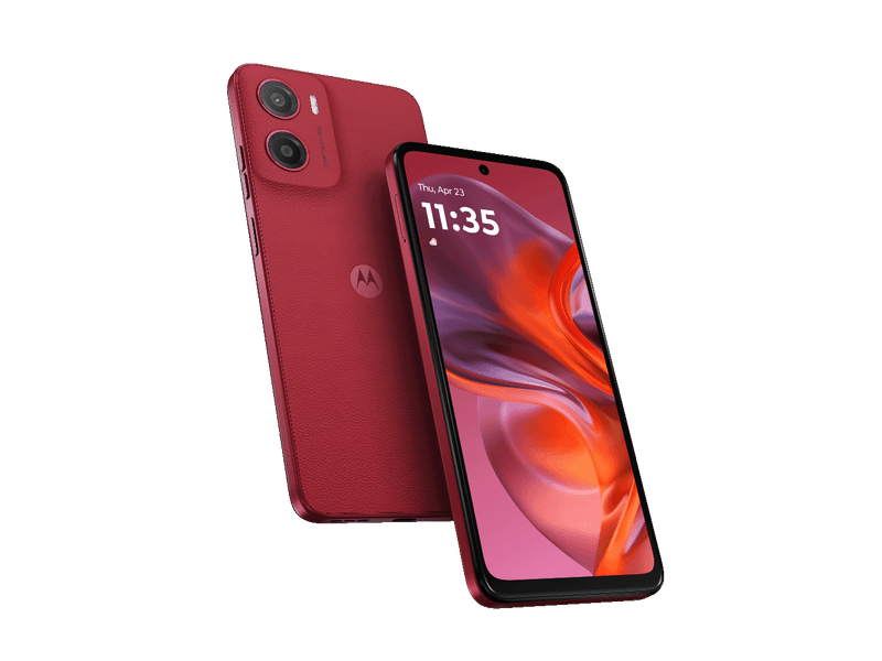 Motorola Moto G05 4/128GB Okostelefon, piros