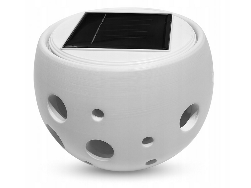 Grundig Solar Kerti kerámia lámpa, 10x7,5 cm