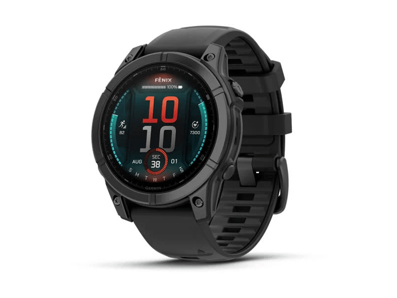 Garmin fenix E 47mm Okosóra, sötétszürke acél (010-03025-01)