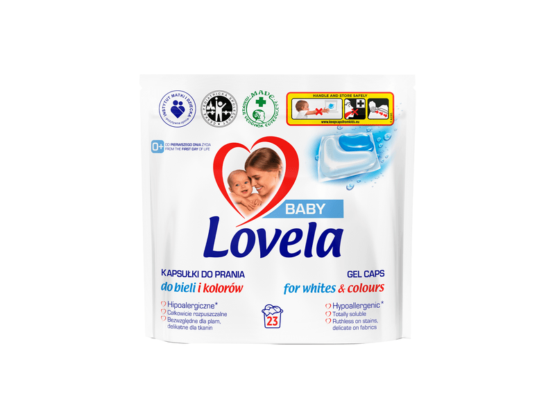 Lovela Baby Hipoallergén Mosókapszula, 23 db