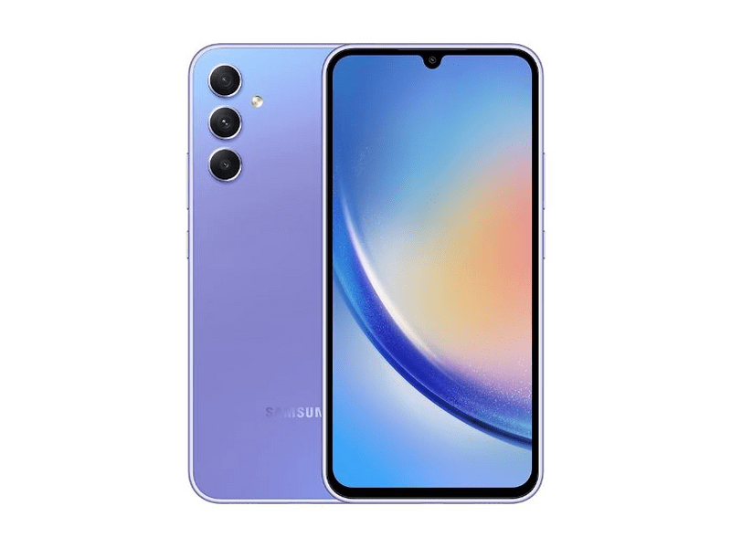Samsung Galaxy A34 5G 6/128GB Okostelefon, Király lila