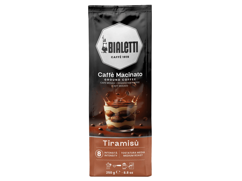 Bialetti Caffé Macinato Tiramisu ízű őrölt kávé, 250 g