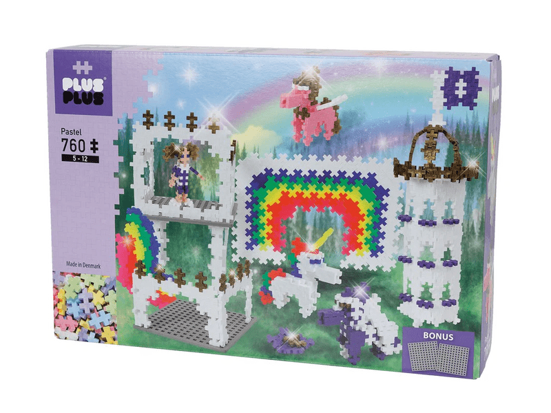 Plus-Plus Szivárványkastély, 760 db-os (3775)