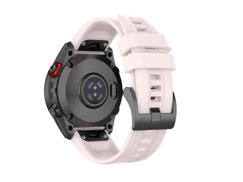 Gigapack Garmin Epix Pro/Fenix 20mm Szilikon Pótszíj, rózsaszín (149205)