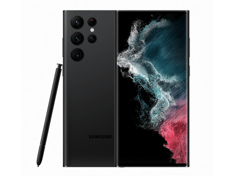 Samsung Galaxy S22 256GB Ultra Kártyafüggetlen Okostelefon, Fekete