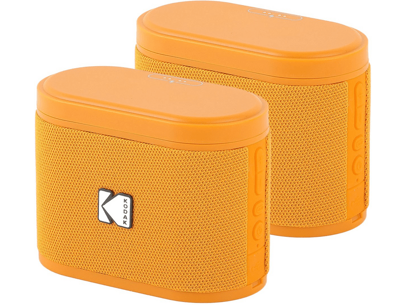 Kodak Soundbrix hordozható hangszóró, 2 db, narancssárga (KO-BRIXOR2)