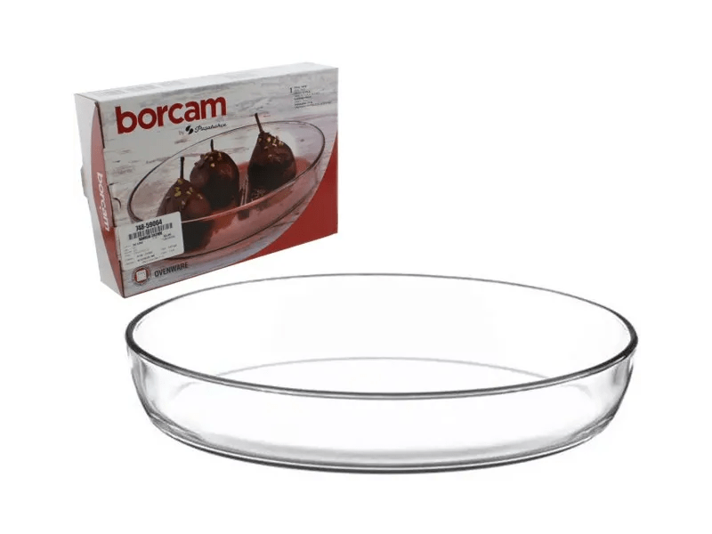 Borcam Jénai ovális hőálló sütőtál, 2.36L (59064)