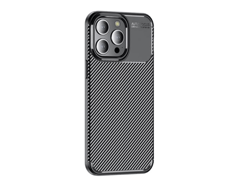 Gigapack Apple iPhone 15 Pro Max Szilikon tok, fekete (144931)