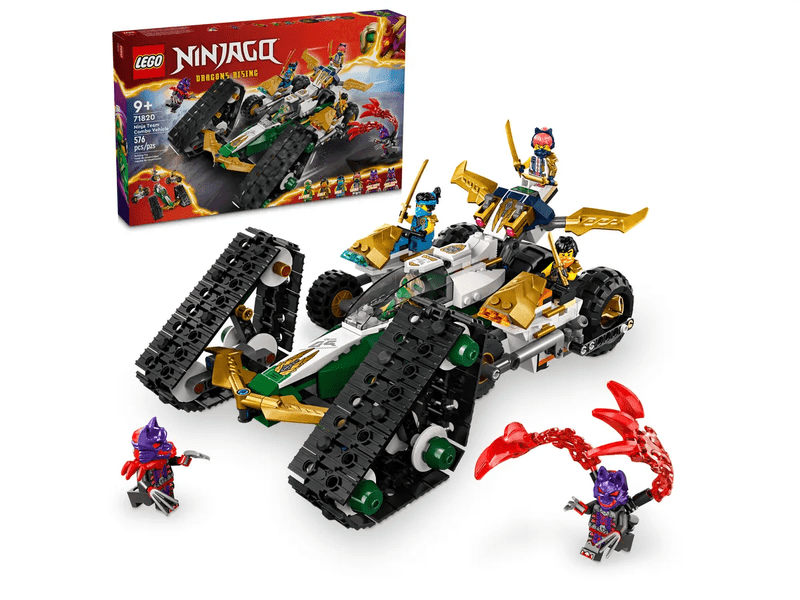 LEGO 71820 A nindzsacsapat komb. járműve